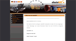 Desktop Screenshot of elastobay.com